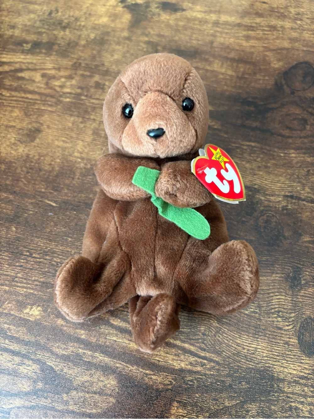Ty Beanie Baby “Seaweed” the Otter - New With Tag (1996) Vintage/Rare - Picture 3 of 7
